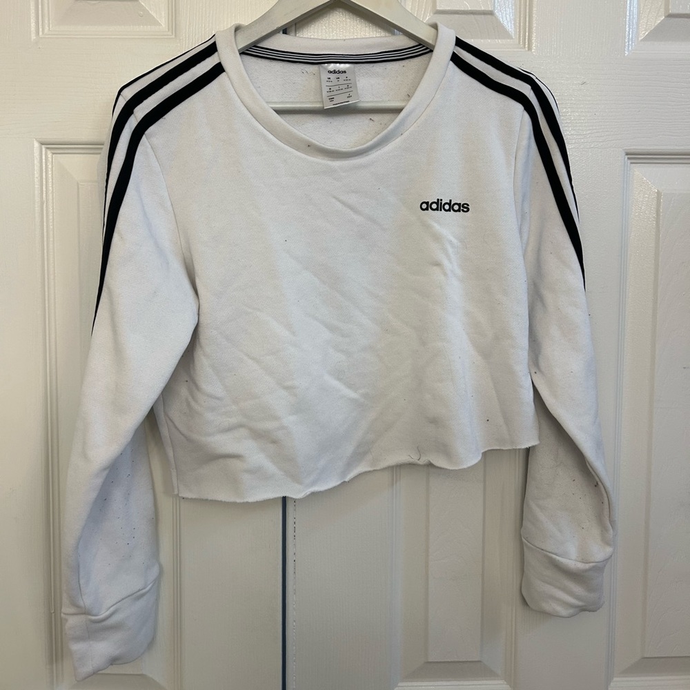 Cropped adidas Crewneck